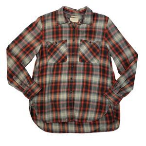 Ralph Lauren Denim & Supply Shirt Womens M Medium Plaid RL Utility Button Up